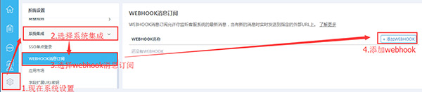 webhook设置