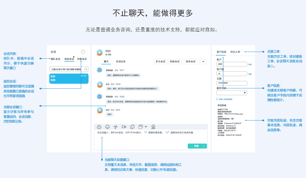 在线客服系统是什么？在线客服主界面